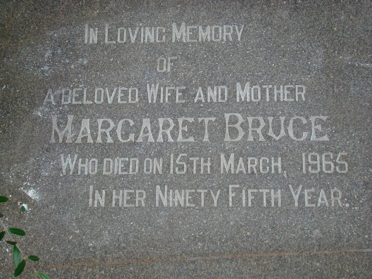 BRUCE Margaret -1965