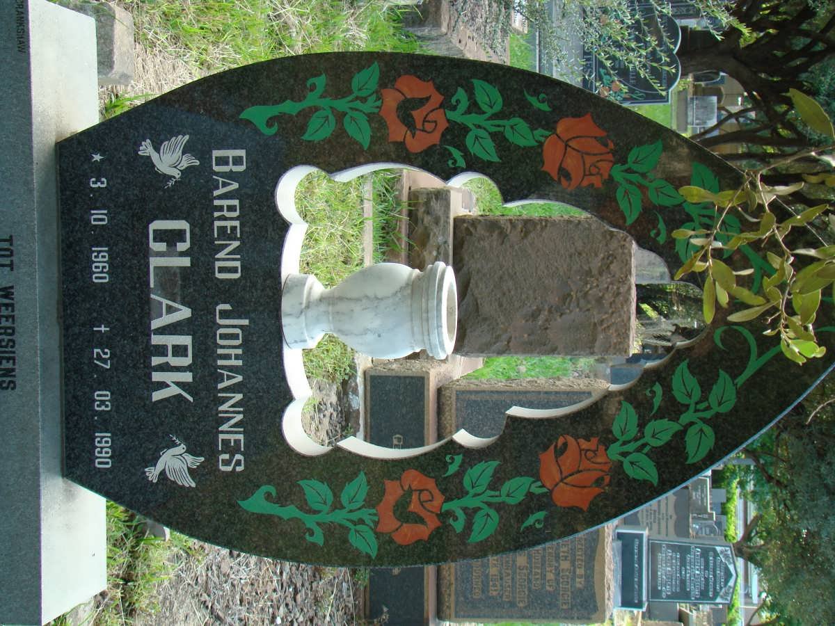 CLARK Barend Johannes 1960-1990