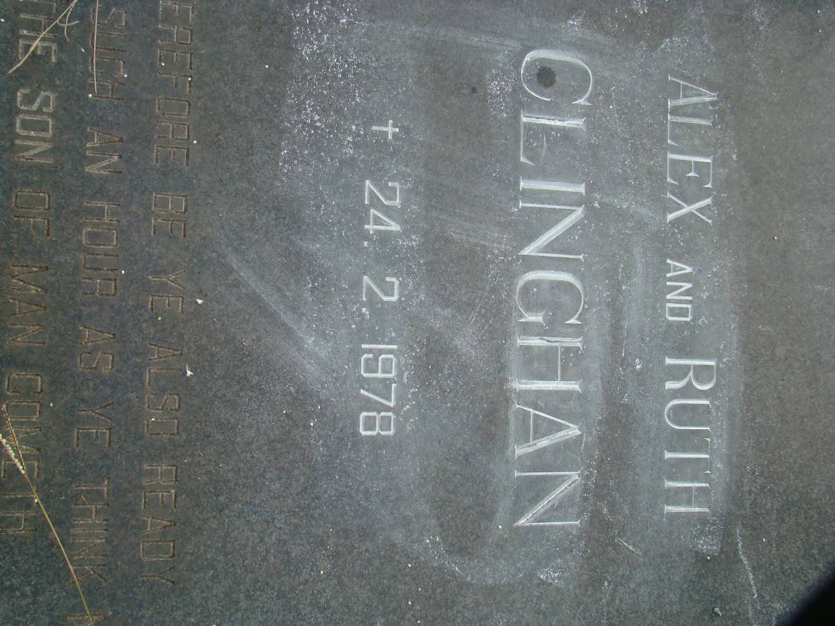 CLINGHAN Alex -1978 :: CLINGHAN Ruth -1978