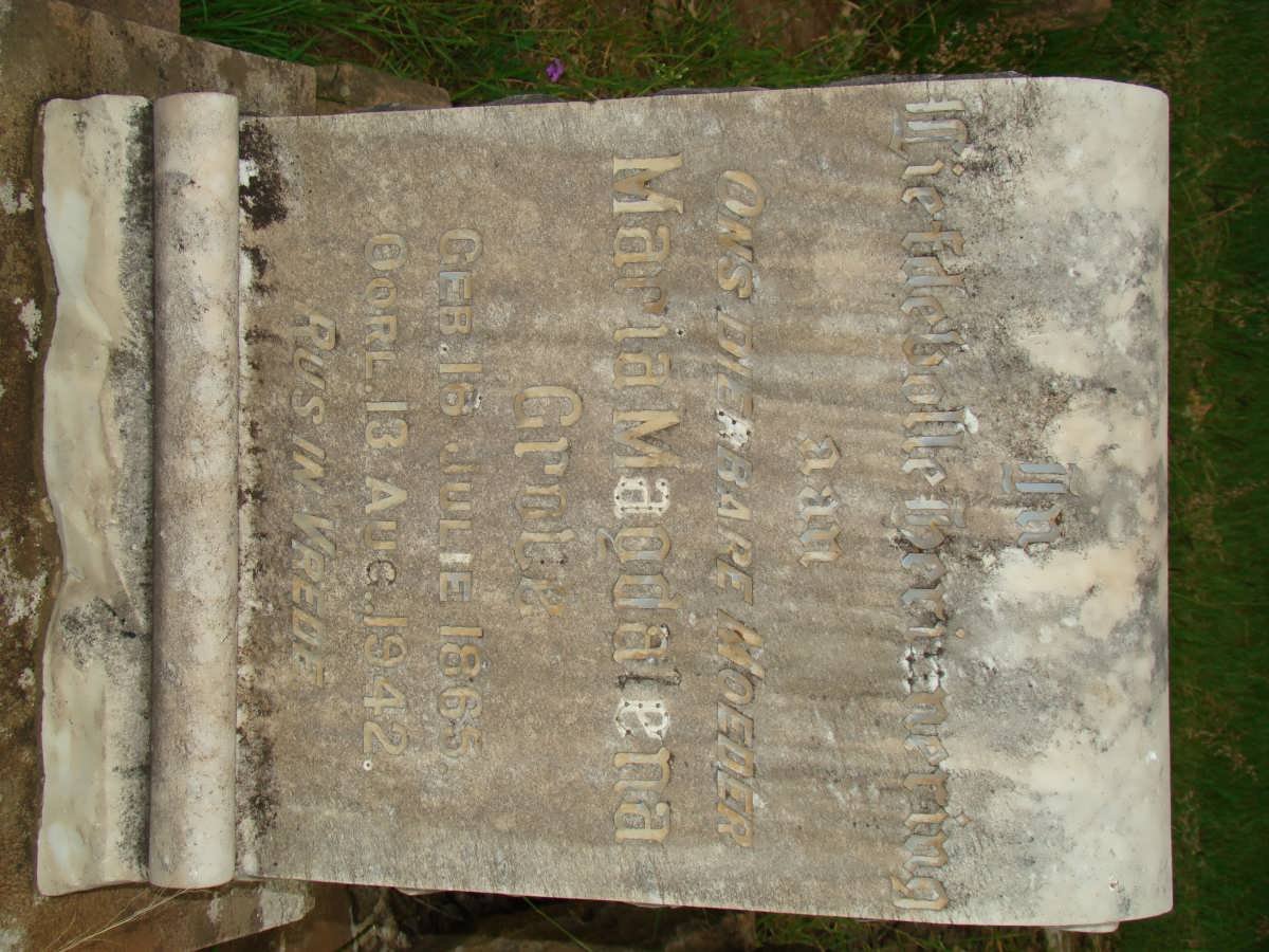 CROUS Maria Magdalena 1865-1942