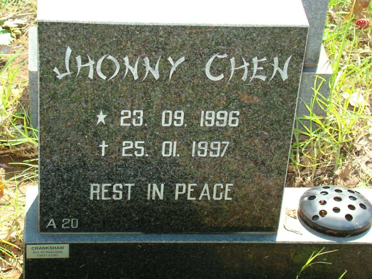 CHEN Jhonny 1996-1997