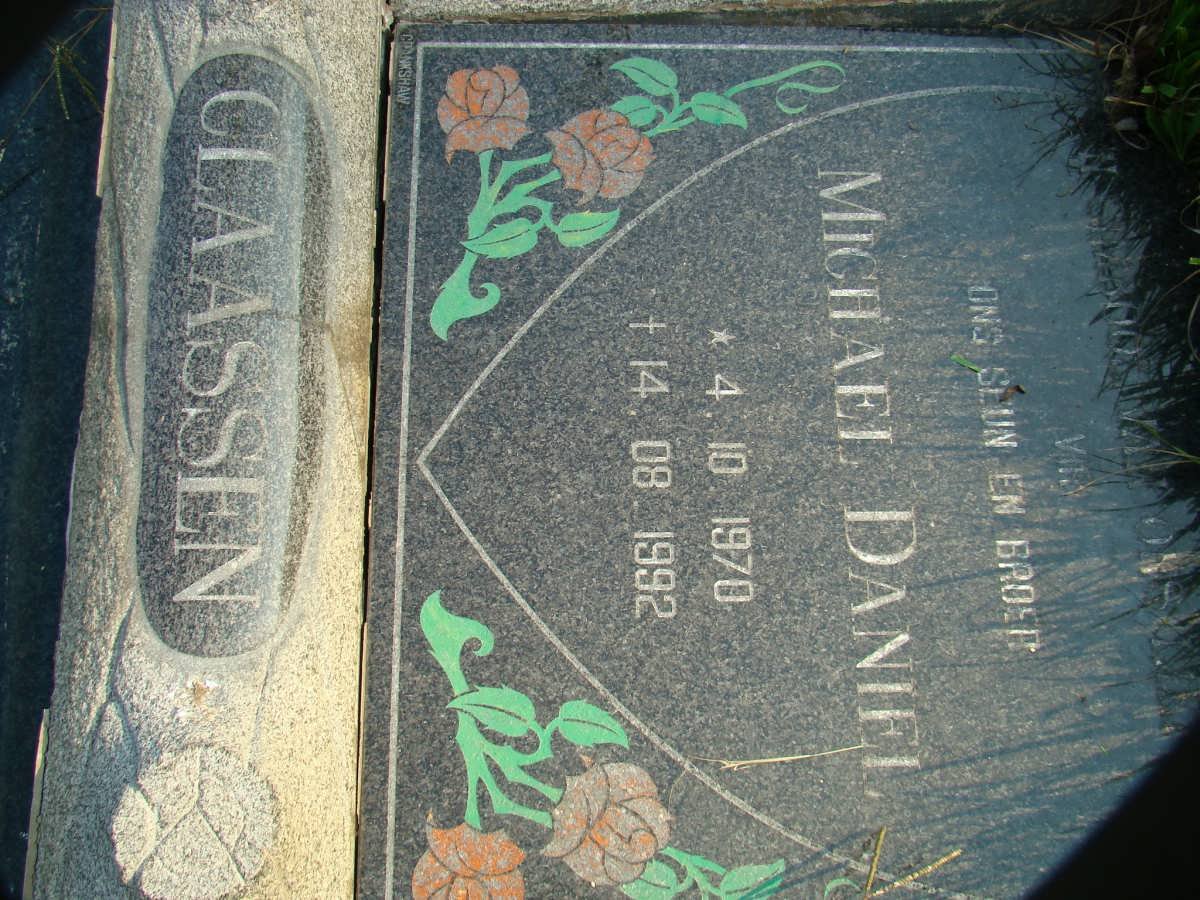 CLAASSEN Michael Daniel 1970-1992