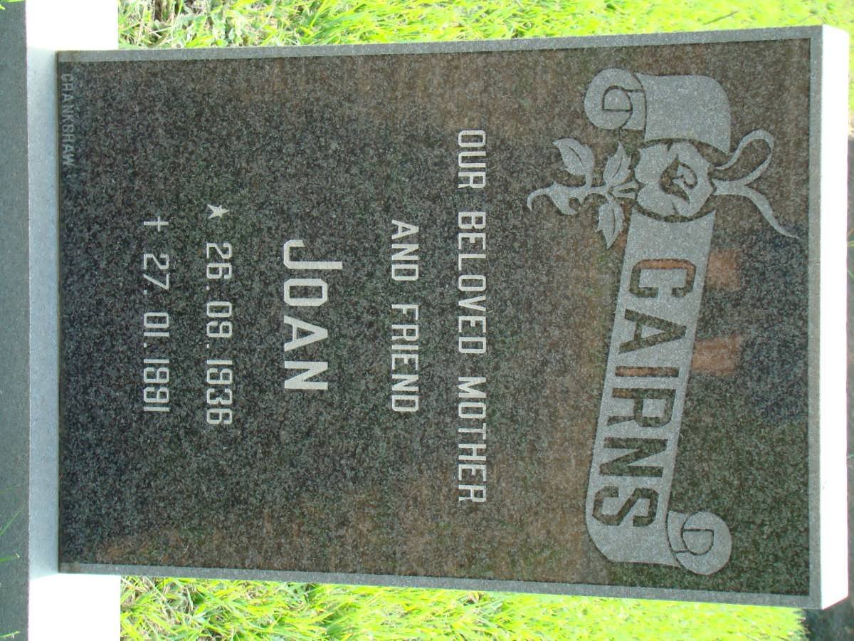CAIRNS Joan 1936-1991