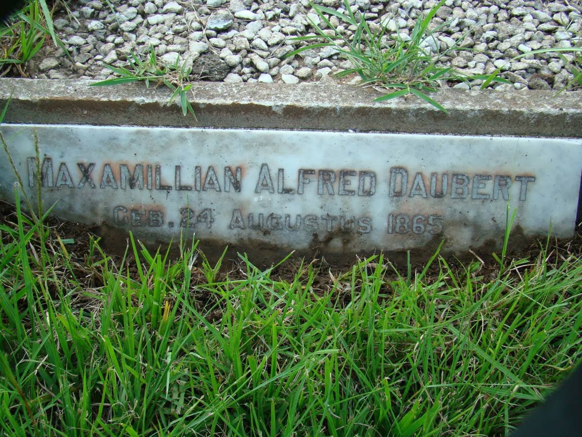 DAUBERT Maxamillian Alfred 1865-