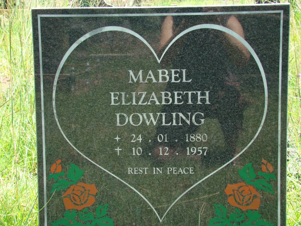 DOWLING Mabel Elizabeth 1880-1957