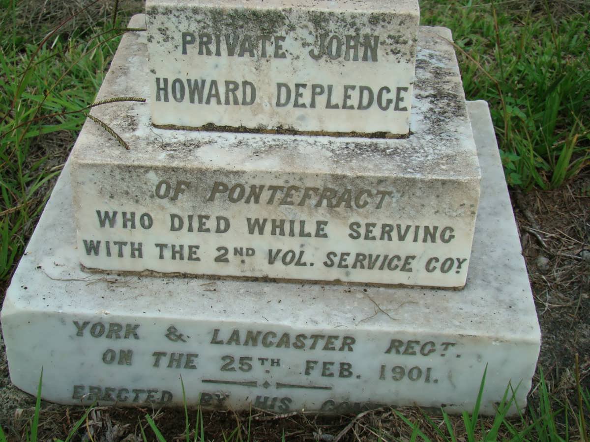 DEPLEDGE John Howard -1901