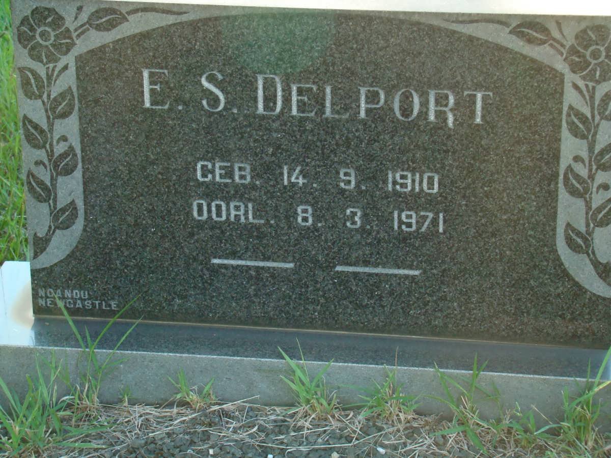 DELPORT E.S. 1910-1971