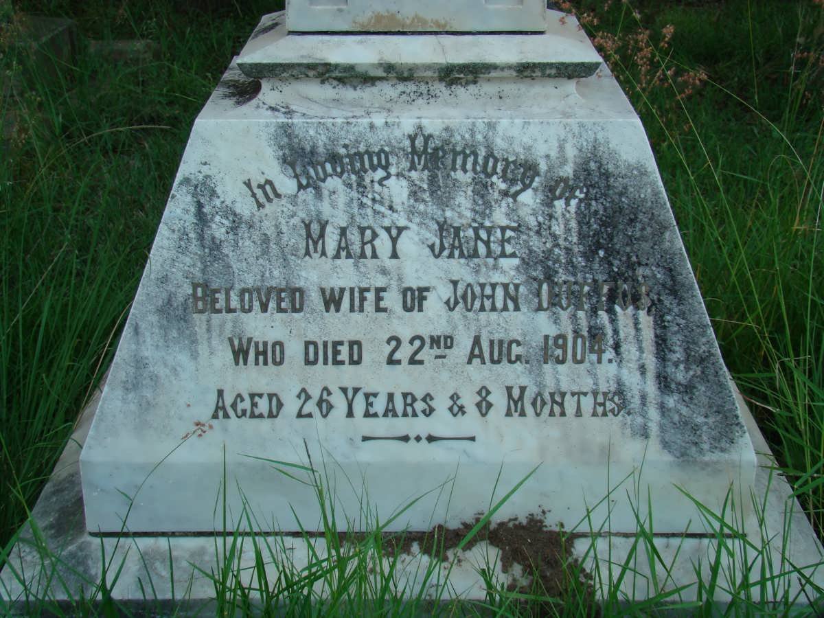 DUTTON Mary Jane -1904