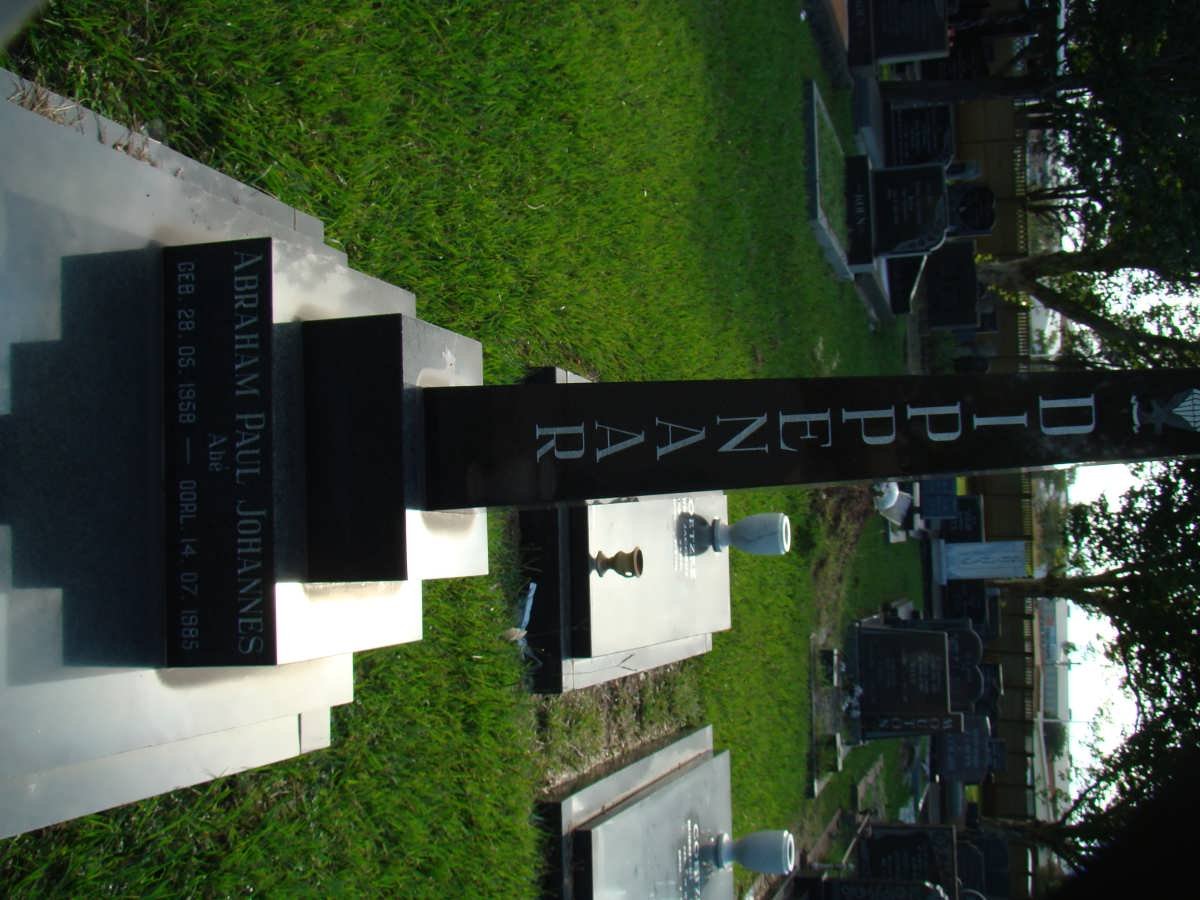 DIPPENAAR Abraham Paul Johannes 1958-1985