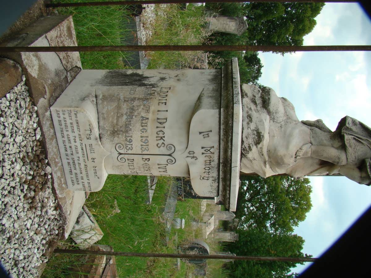 DICKS Eddie I. 1913-1913