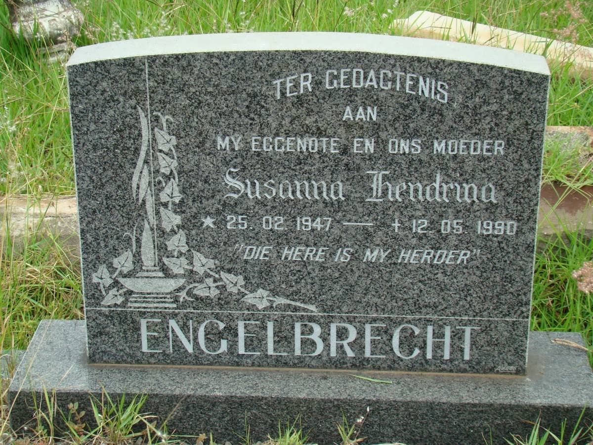 ENGELBRECHT Susanna Hendrina 1947-1990