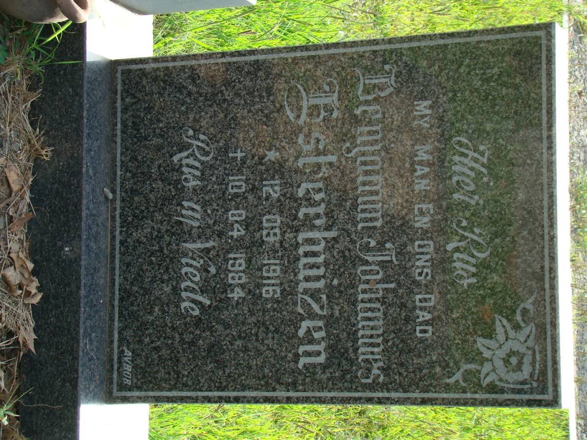 ESTERHUIZEN Benjamin Johannes 1916-1984
