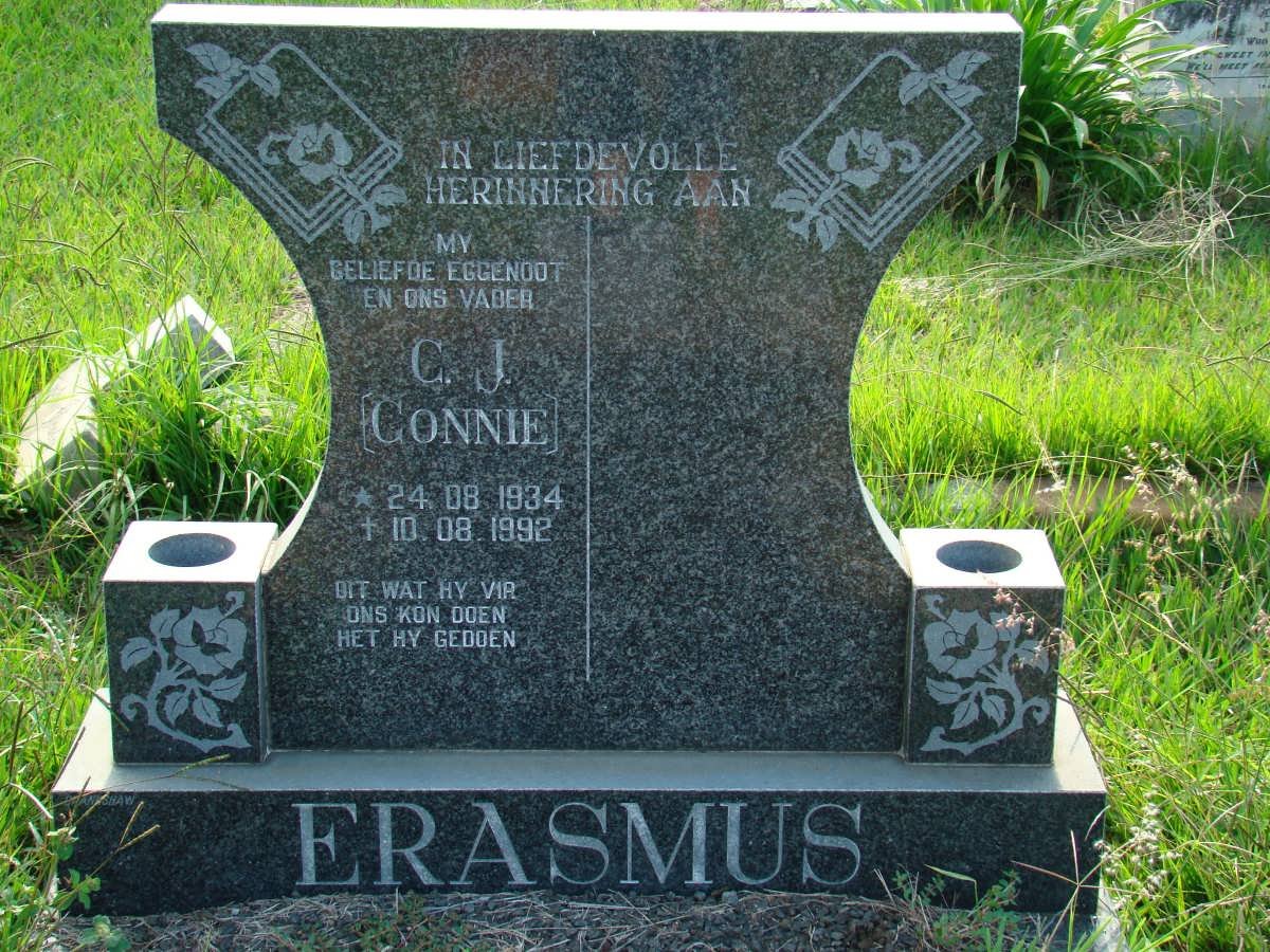 ERASMUS C.J. 1934-1992