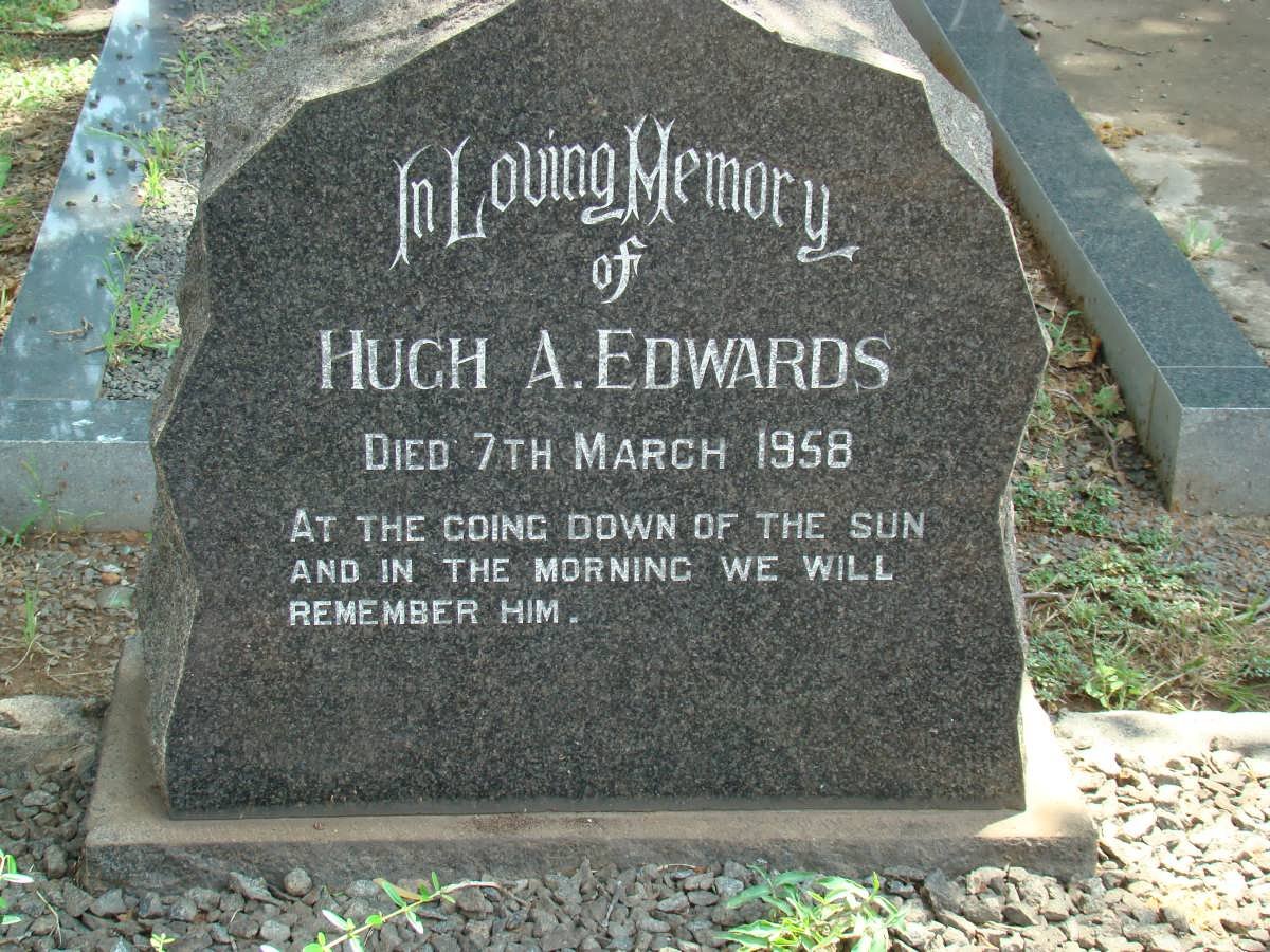 EDWARDS Hugh A. -1958