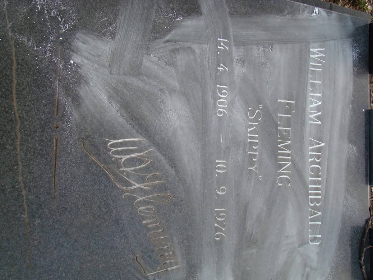 FLEMING William Archibald 1906-1976