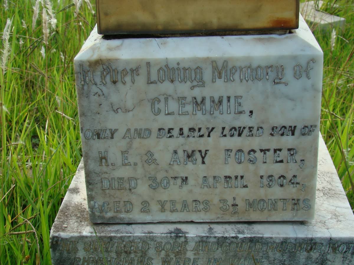 FOSTER Clemmie -1904