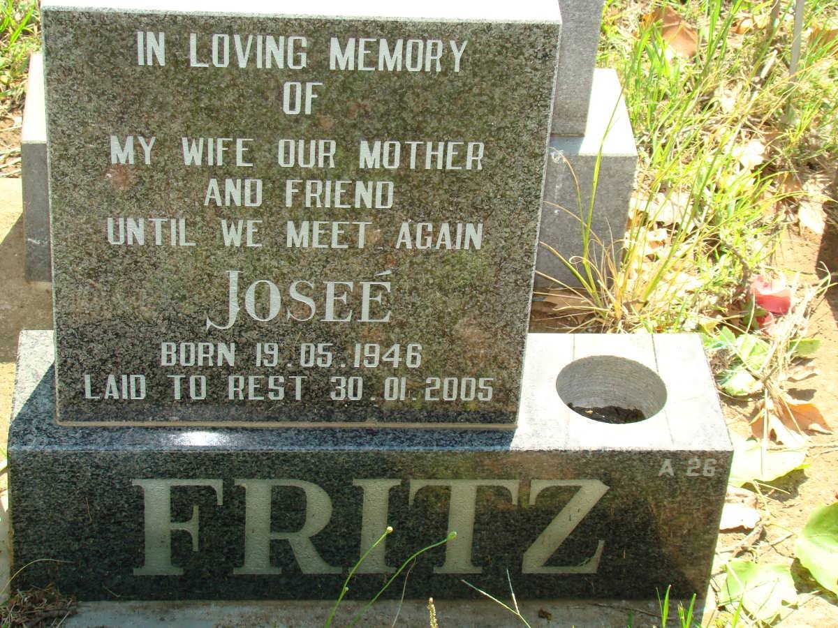 FRITZ Josee 1946-2005
