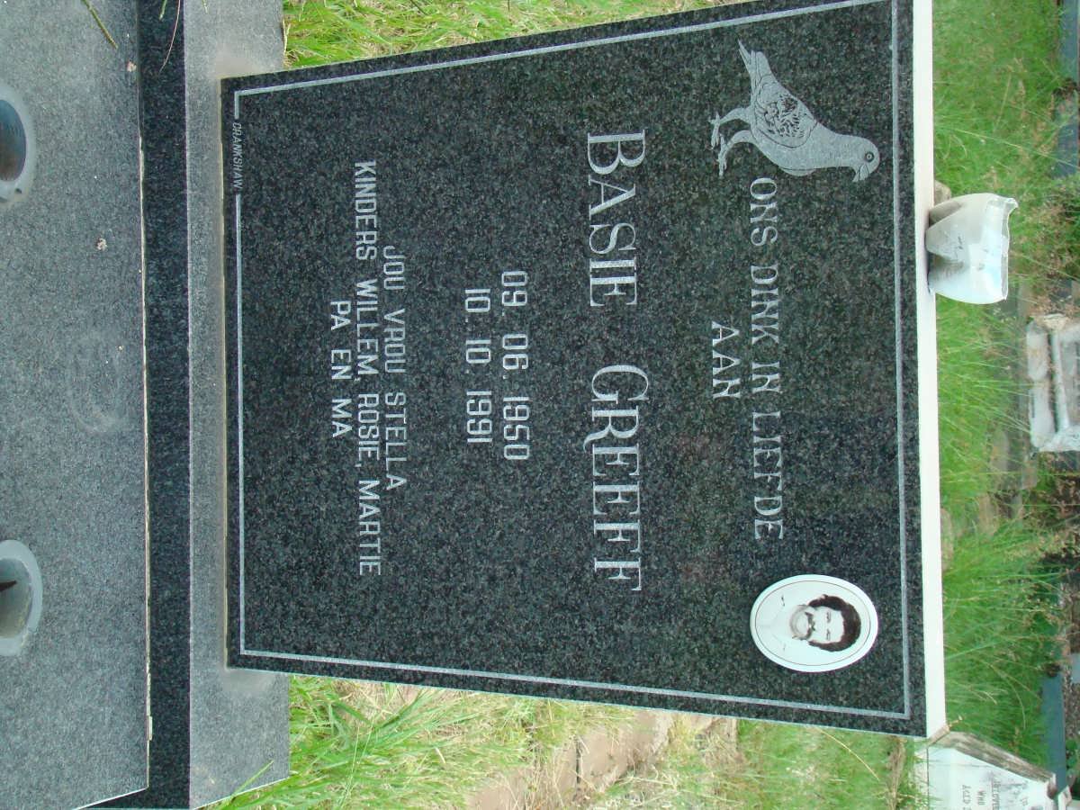 GREEFF Basie 1950-1991