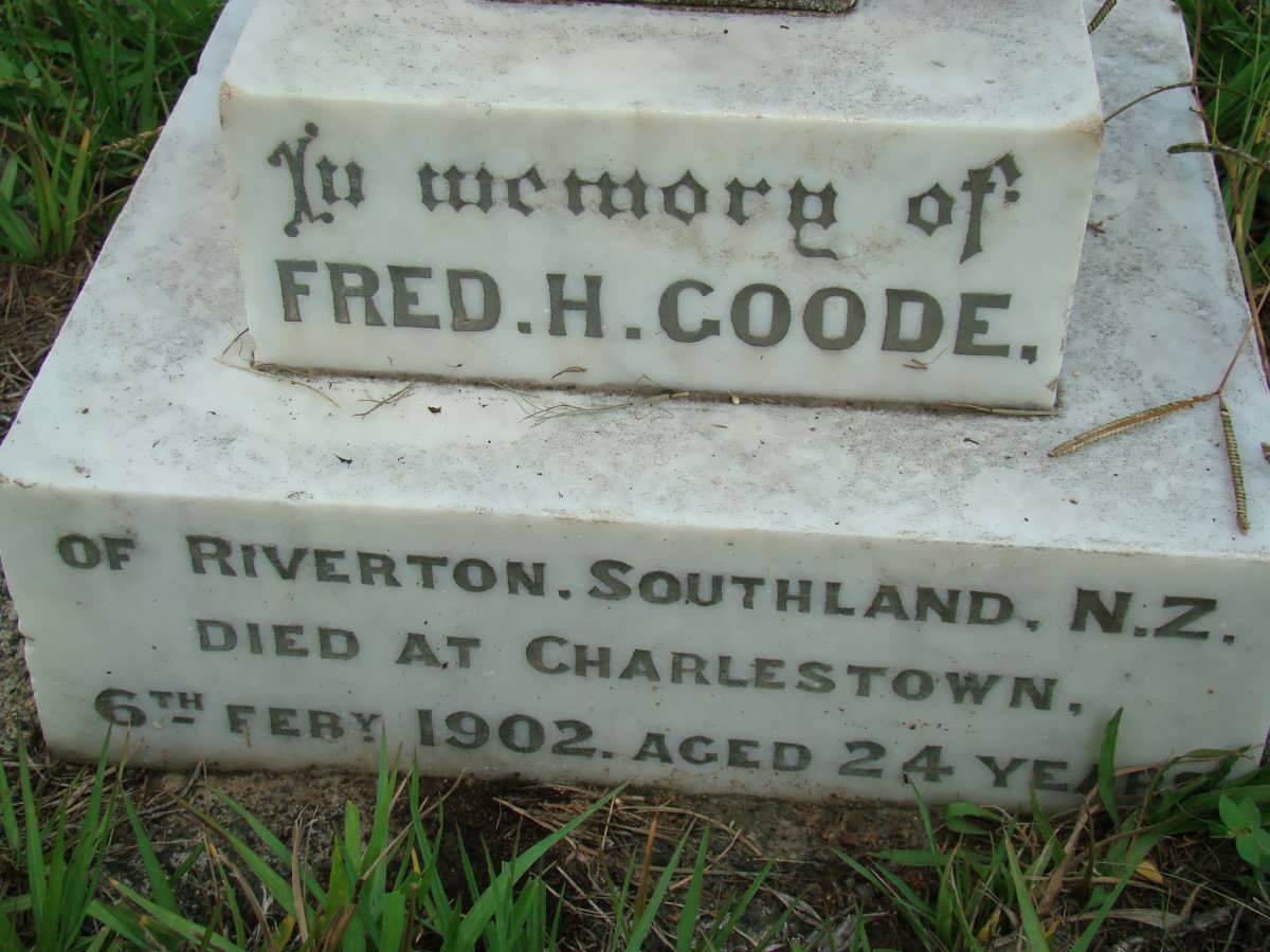 GOODE Fred H. -1902