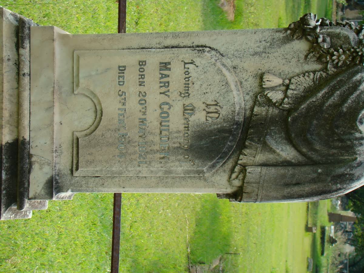 GOULDEN Mary 1821-1904