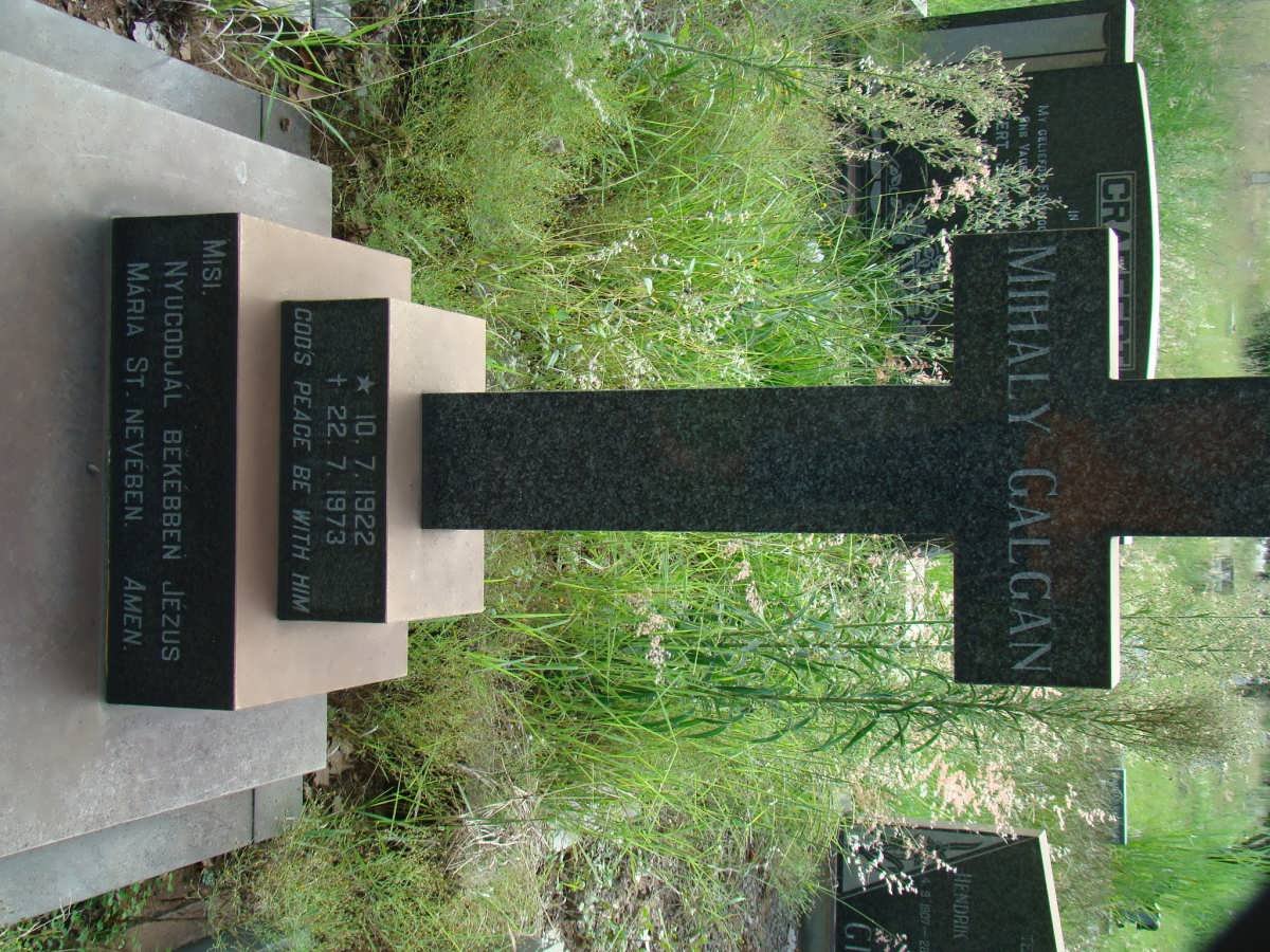 GALGAN Mihaly 1922-1973