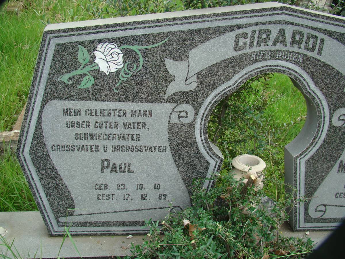 GIRARDI Paul  1910-1988