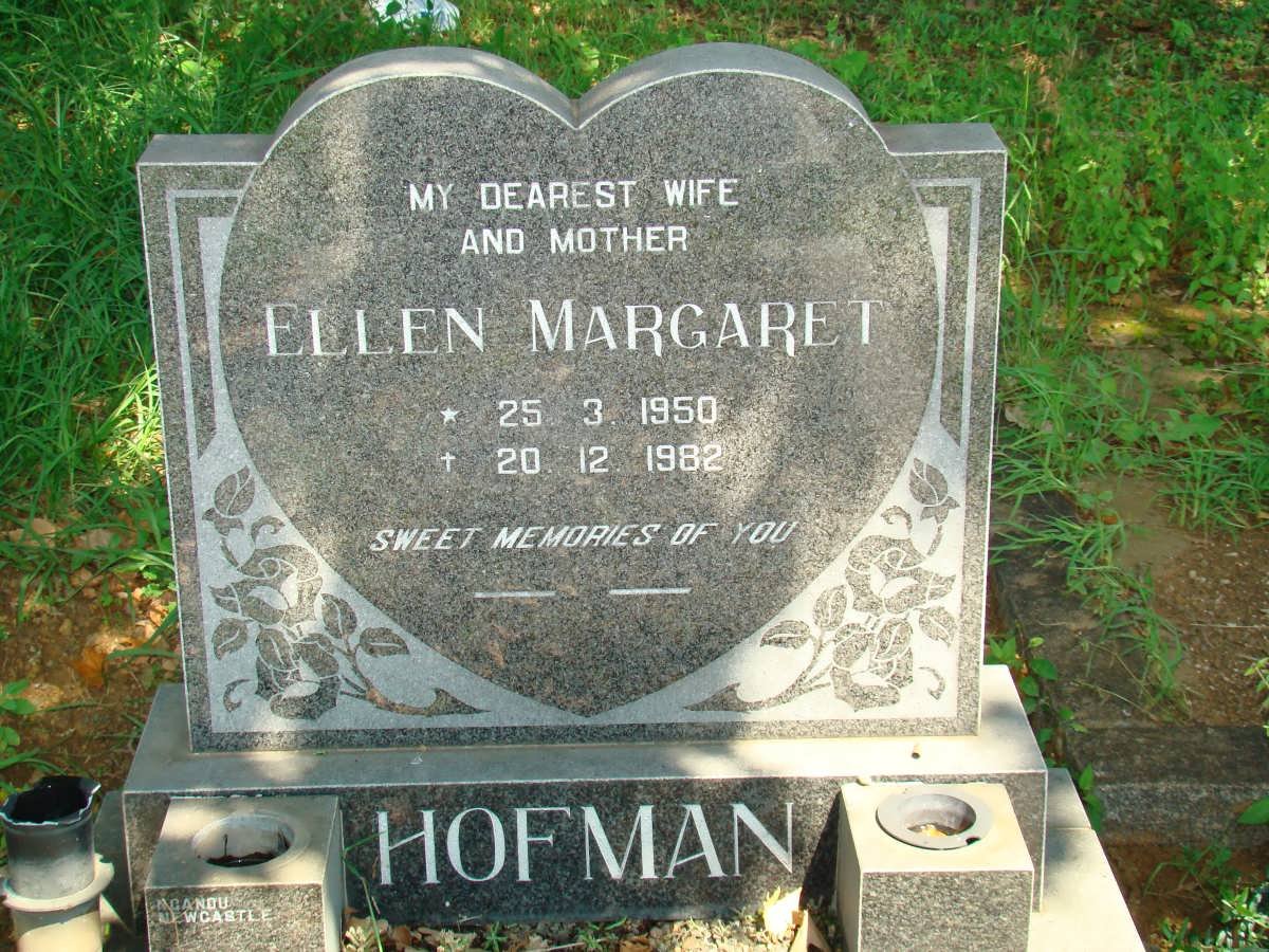 HOFMAN Ellen Margaret 1950-1982