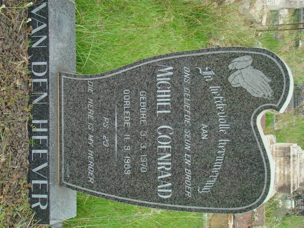 HEEVER Michiel Coenraad, van den 1970-1989