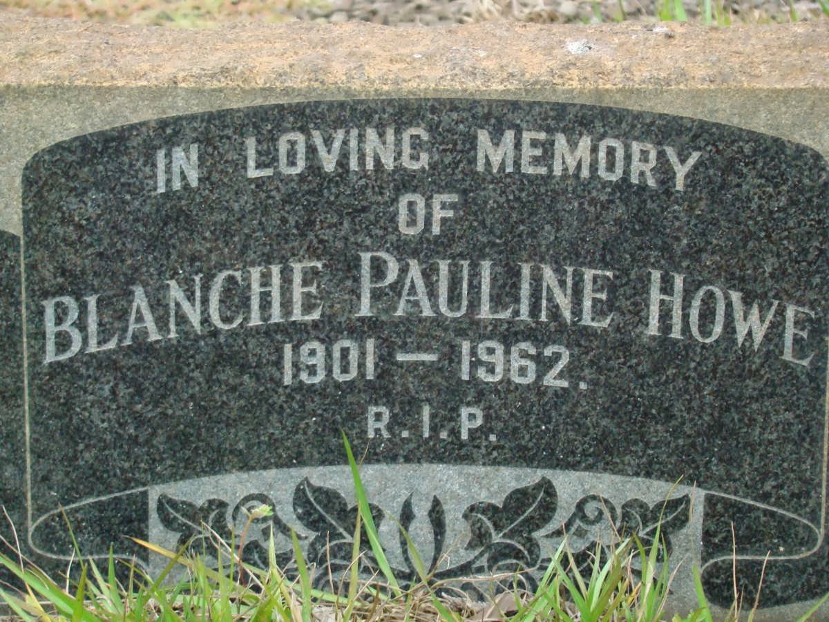 HOWE  Blanche Pauline 1901-1962