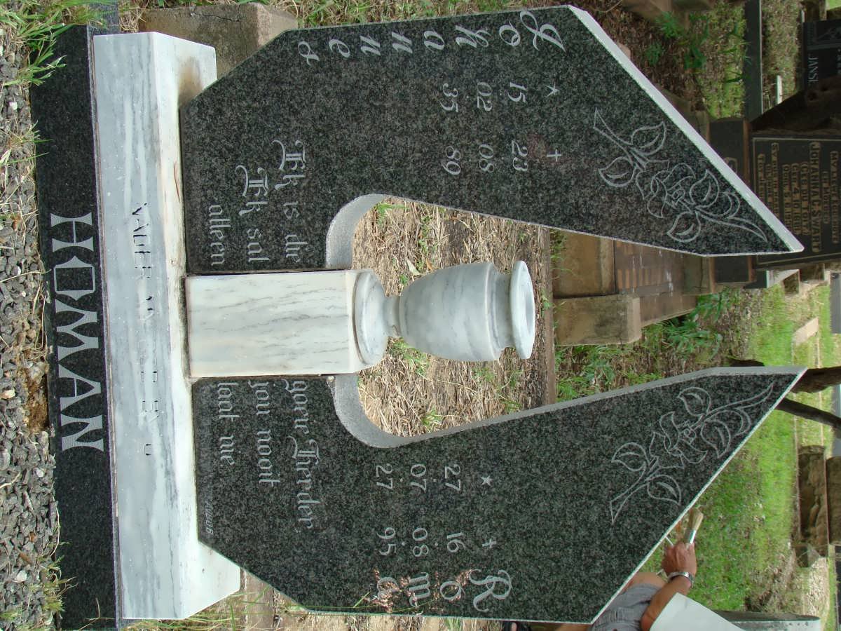HOMAN Johannes 1935-1989