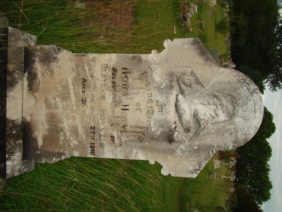 HOVVELS Henry -1916