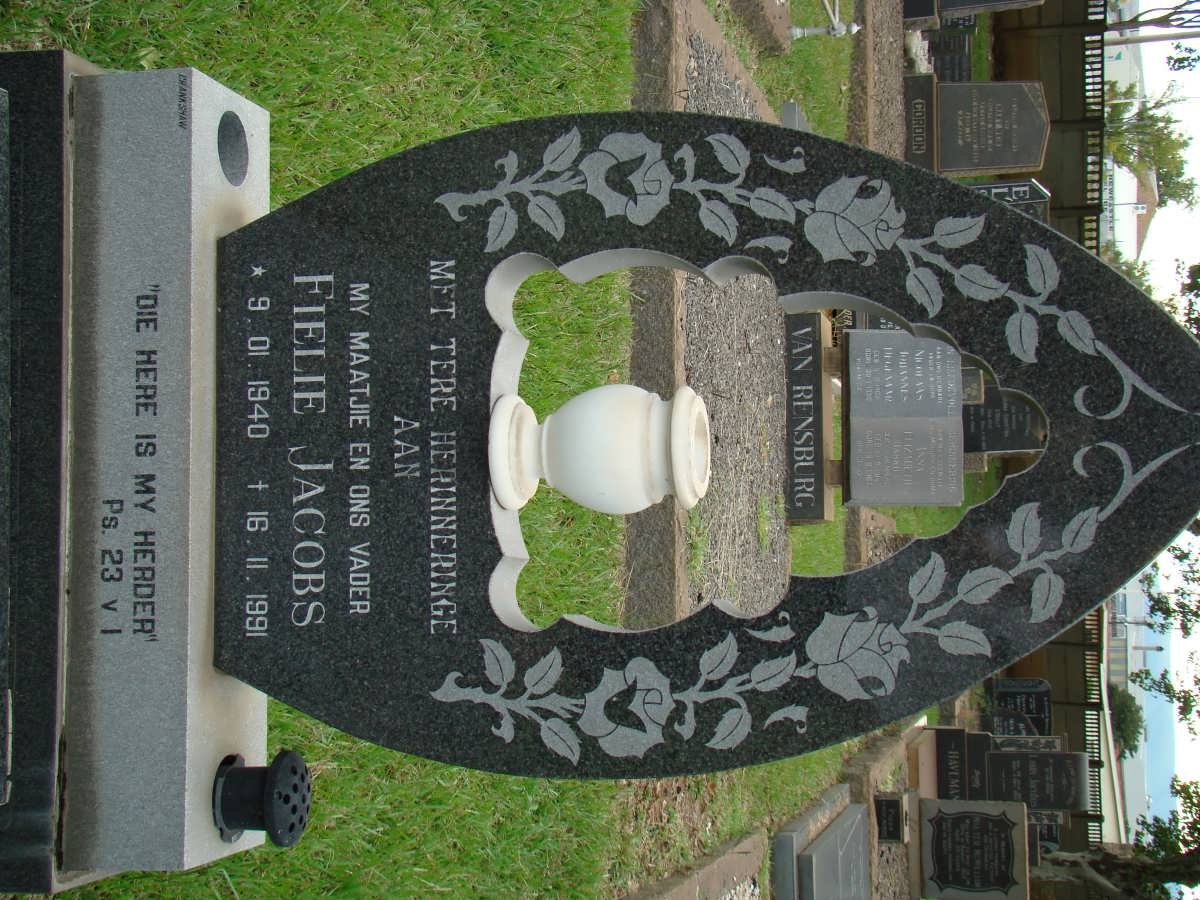 JACOBS Fielie 1940-1991
