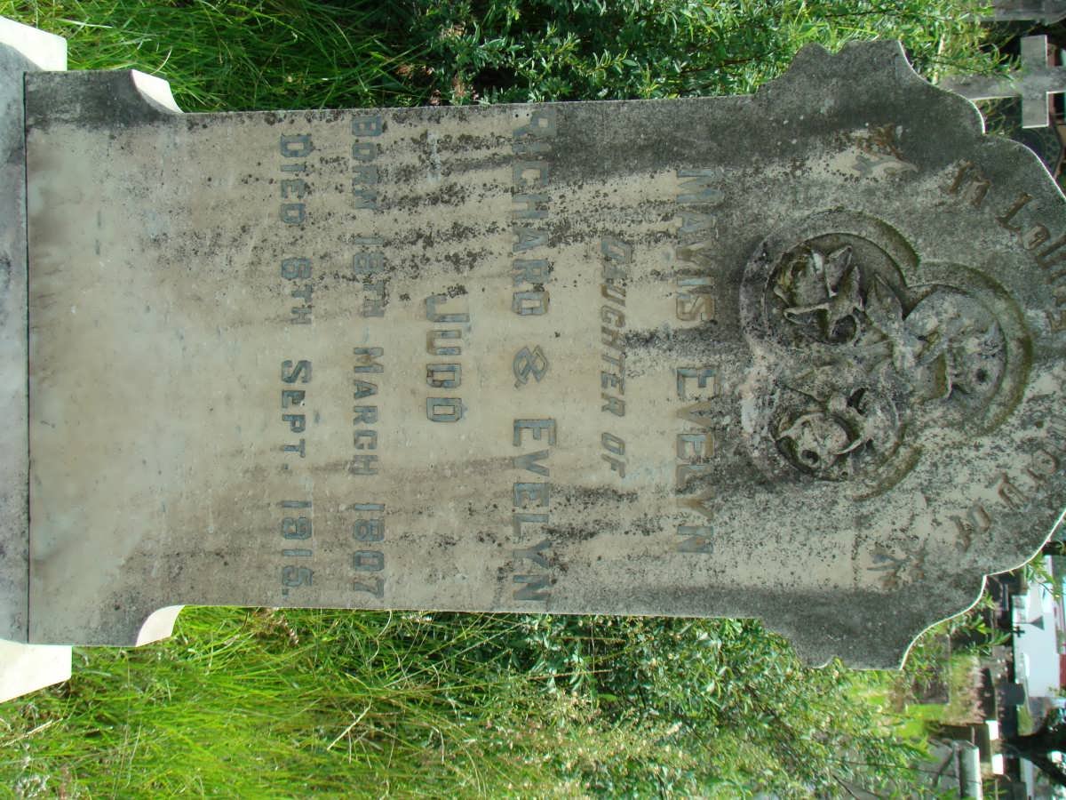 JUDD Mavis Evelyn 1807-1915