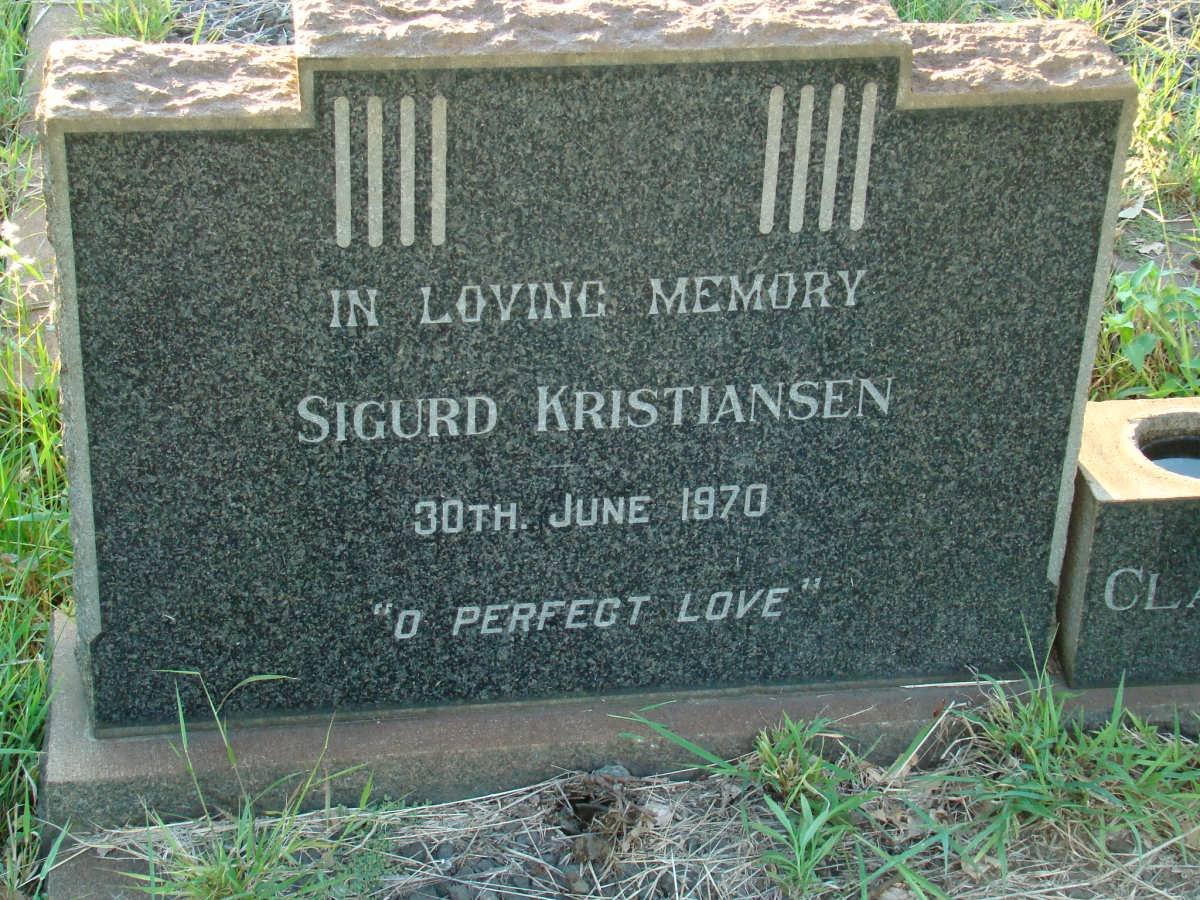 KRISTIANSEN Sigurd -1970