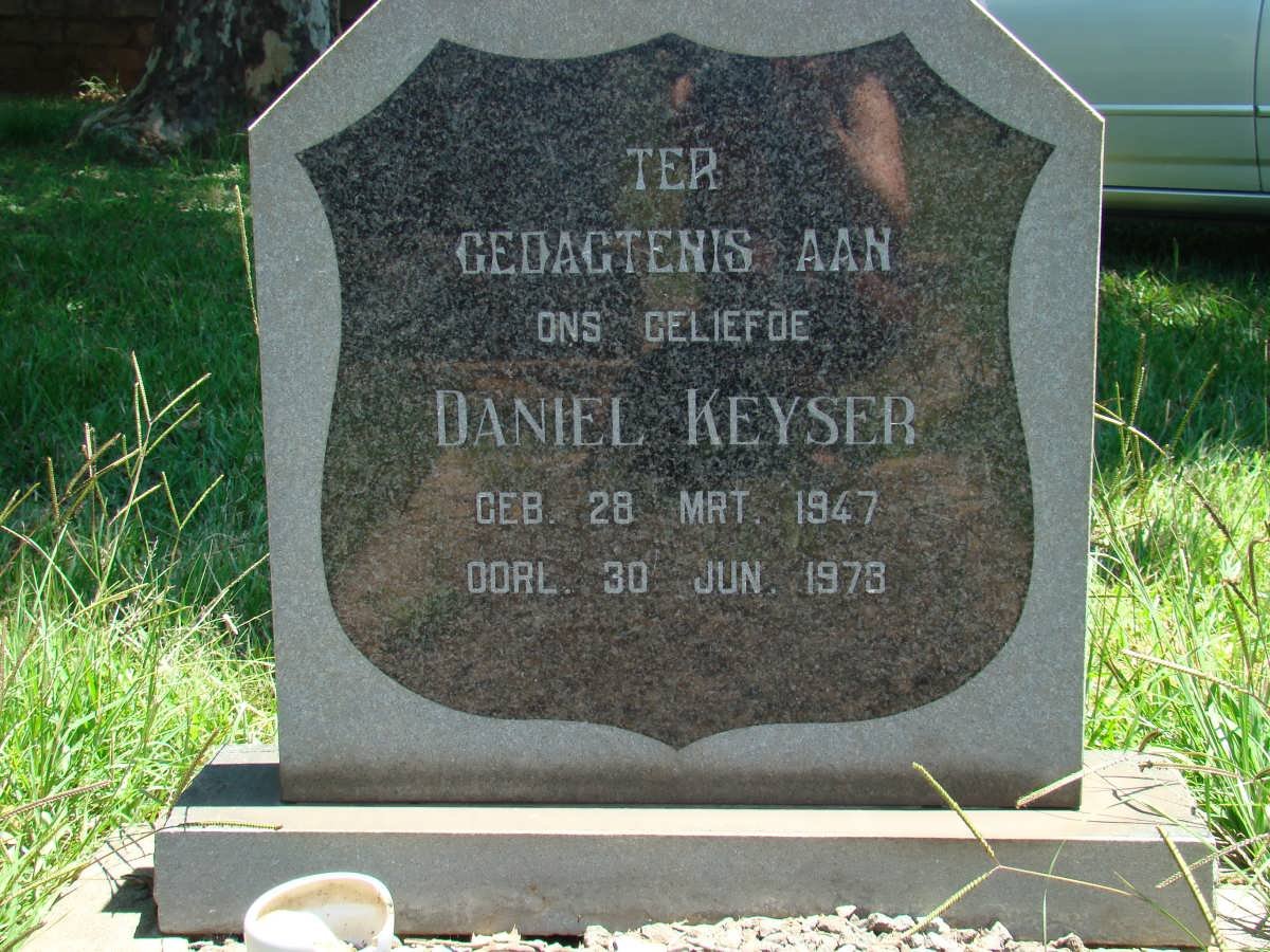 KEYSER Daniel 1947-1973