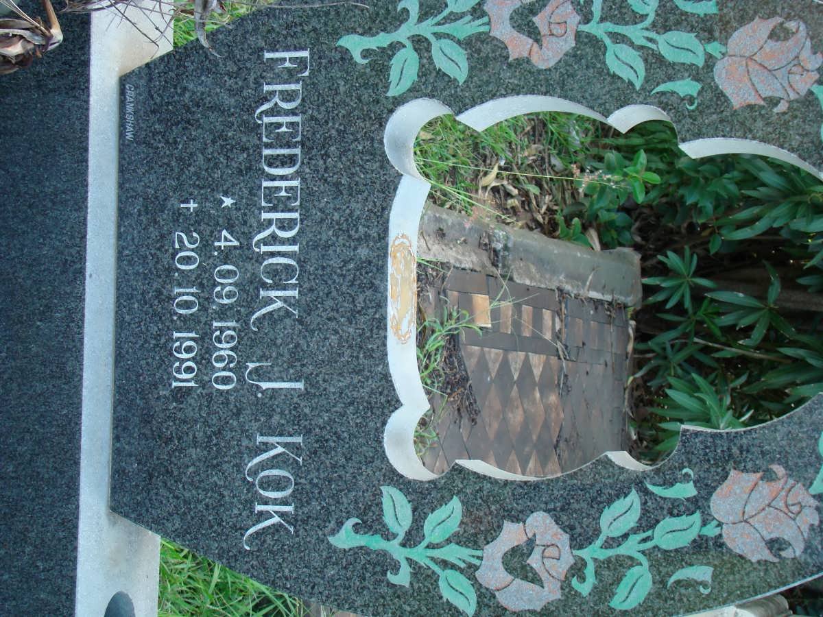 KOK Frederick J. 1960-1991