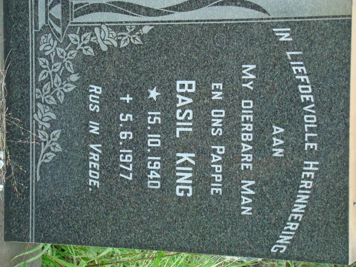 KING Basil 1940-1977