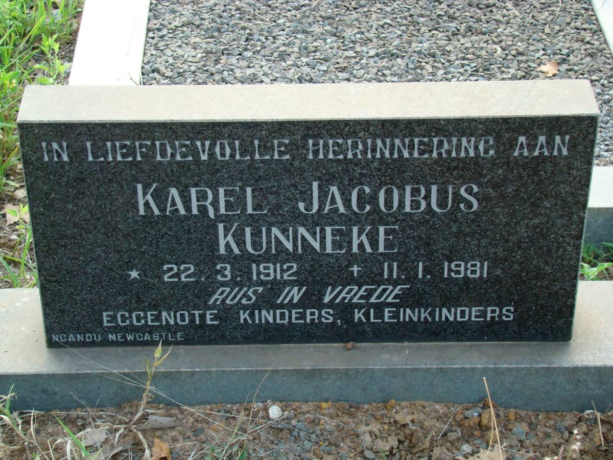 KUNNEKE Karel Jacobus 1912-1981