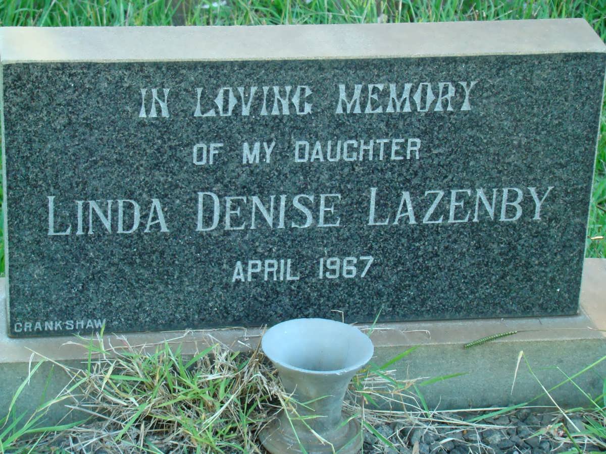 LAZENBY Linda Denise -1967