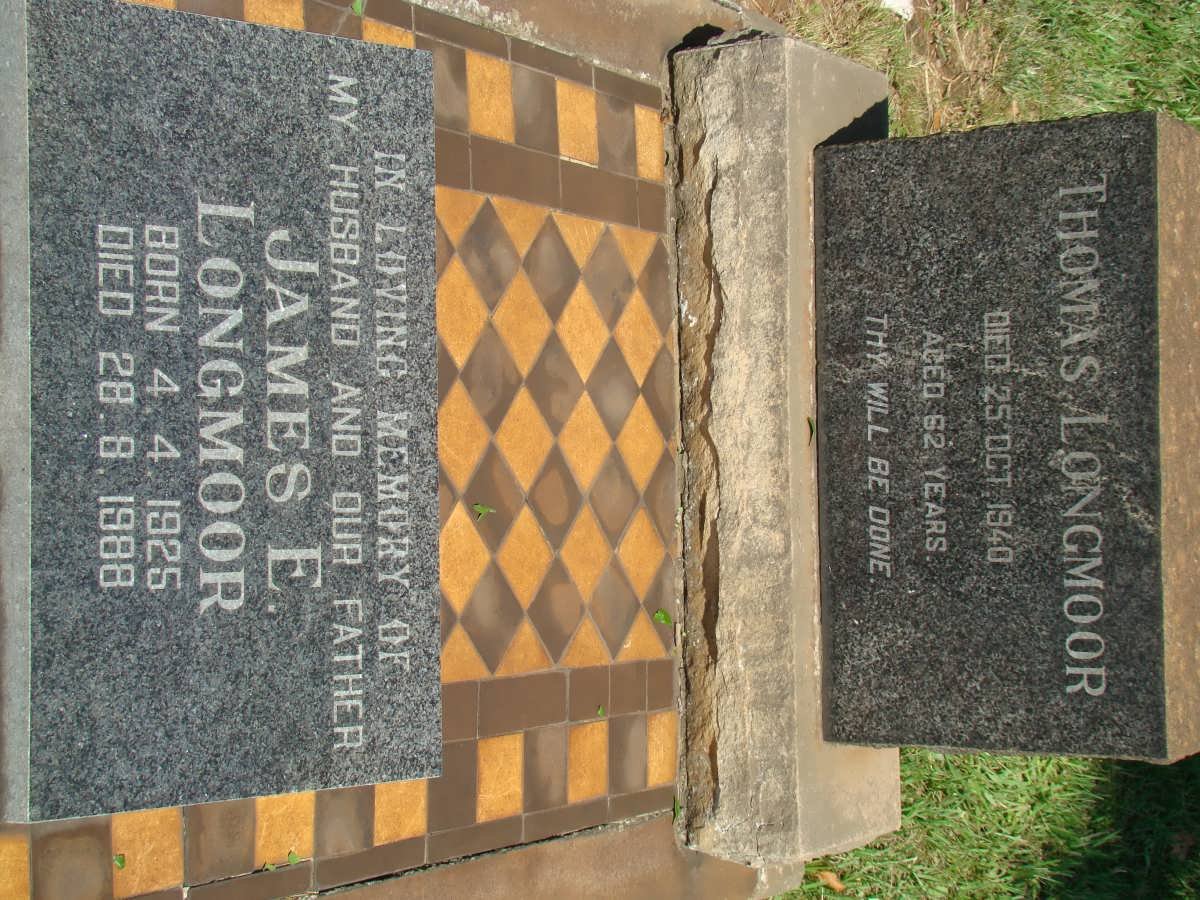 LONGMOOR Thomas -1940 :: LONGMOOR James E. 1925-1988