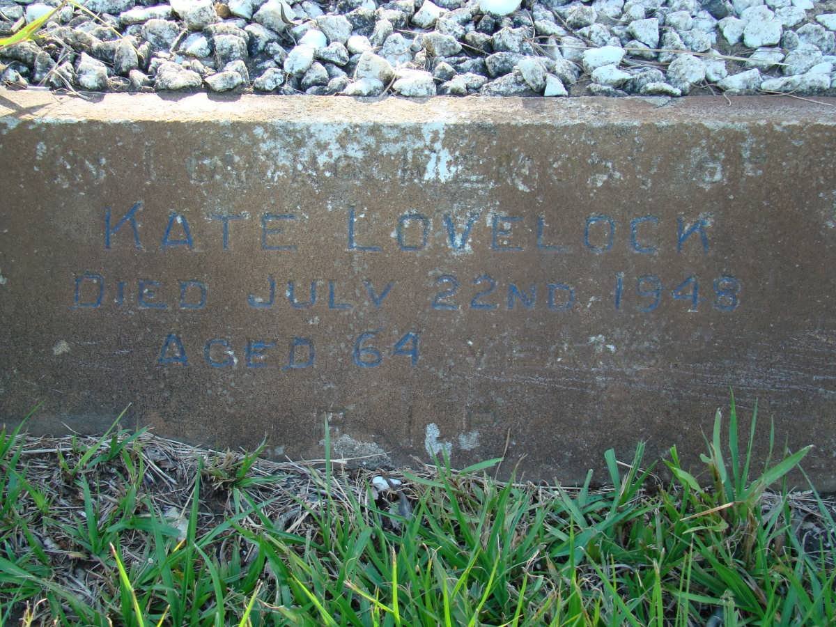 LOVELOCK Kate -1948
