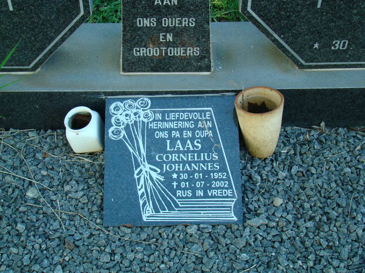 LAAS Cornelius Johannes 1952-2002