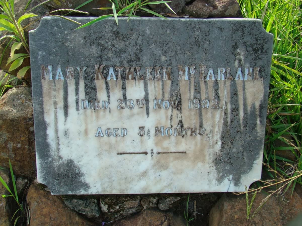 McFARLANE Mary Kathleen -1892