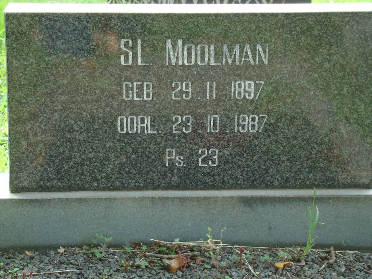 MOOLMAN S.L. 1897-1987