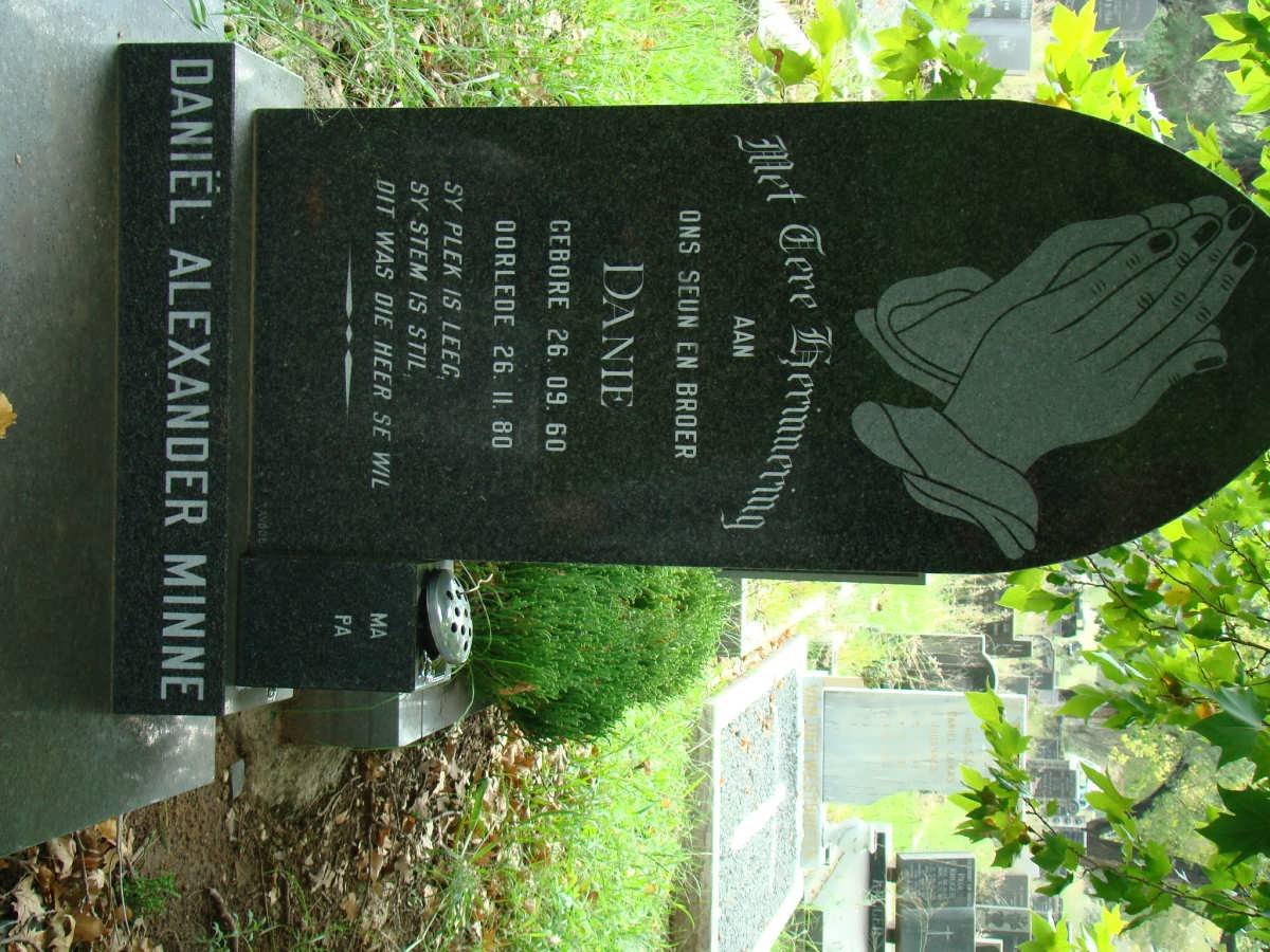 MINNE Daniel Alexander 1960-1980