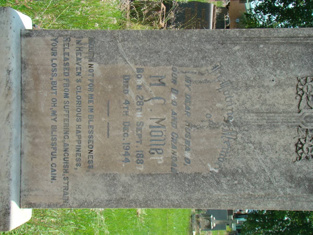 MOLLER M.C. 1887-1944