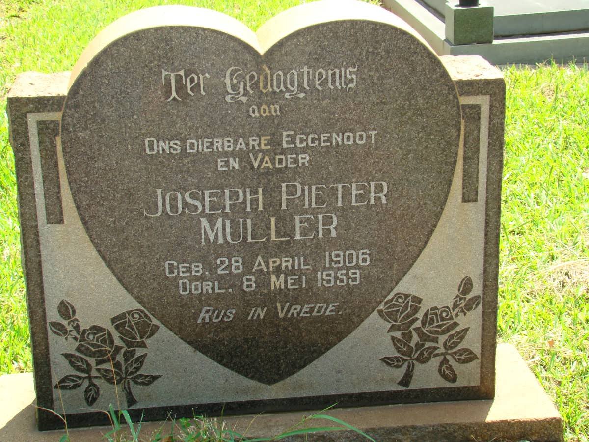 MULLER Joseph Pieter 1906-1959