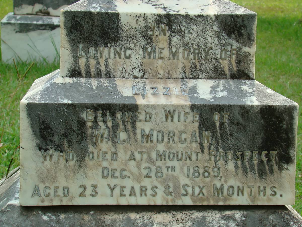 MORGAN Lizzie -1889