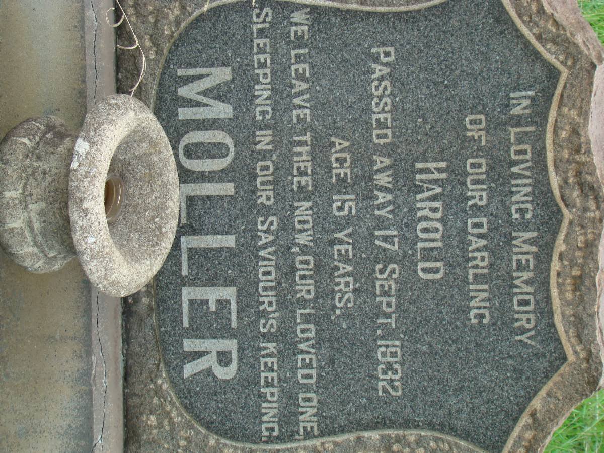 MOLLER Harold -1932