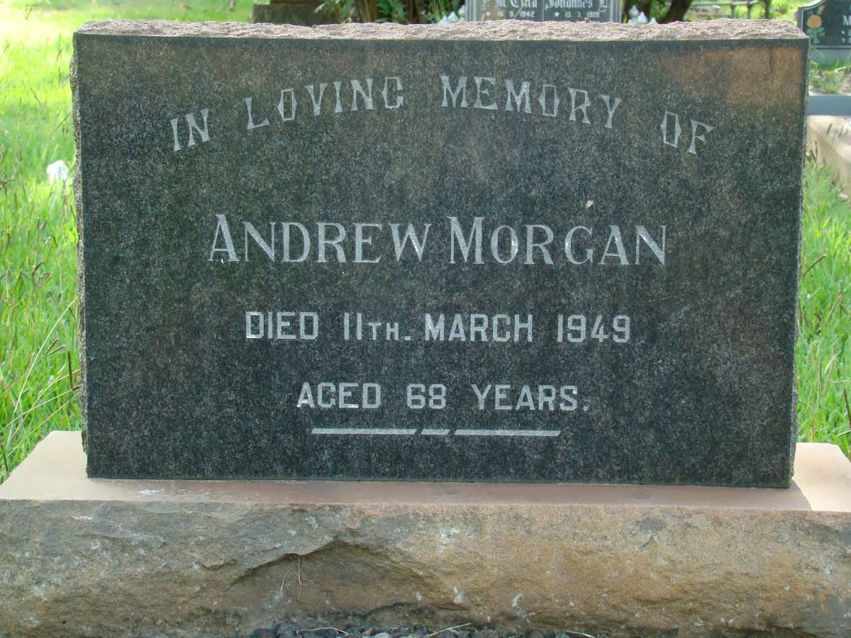 MORGAN Andrew -1949